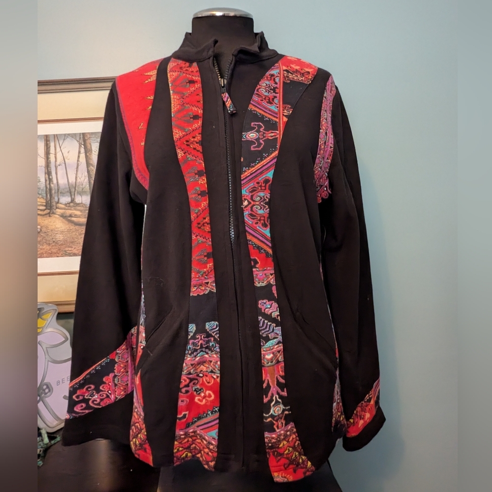 Parsley & Sage Zip Jacket, Size Small